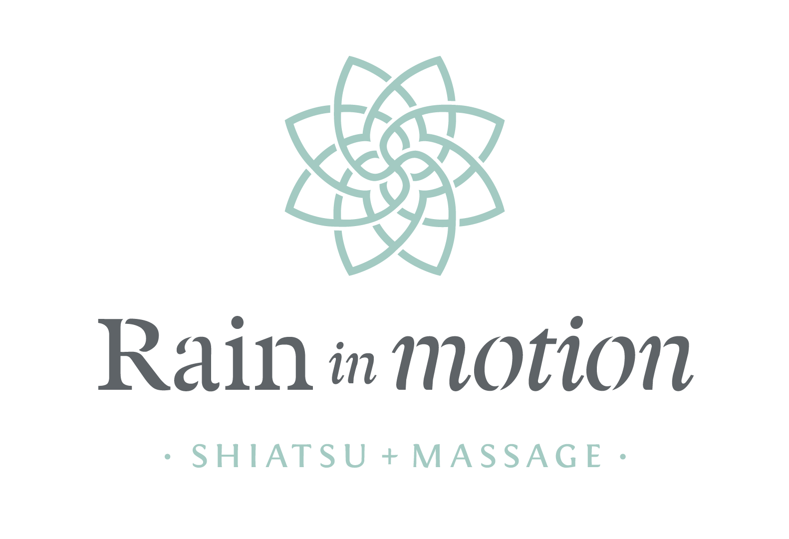 Rain in Motion text logo